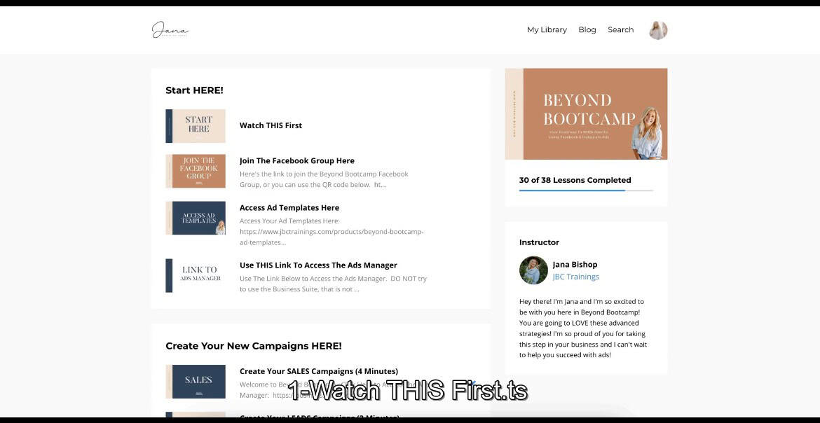 beyond bootcamp by jana bishop