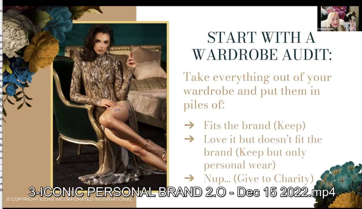 iconic personal brand 2.0 by kathryn porritt