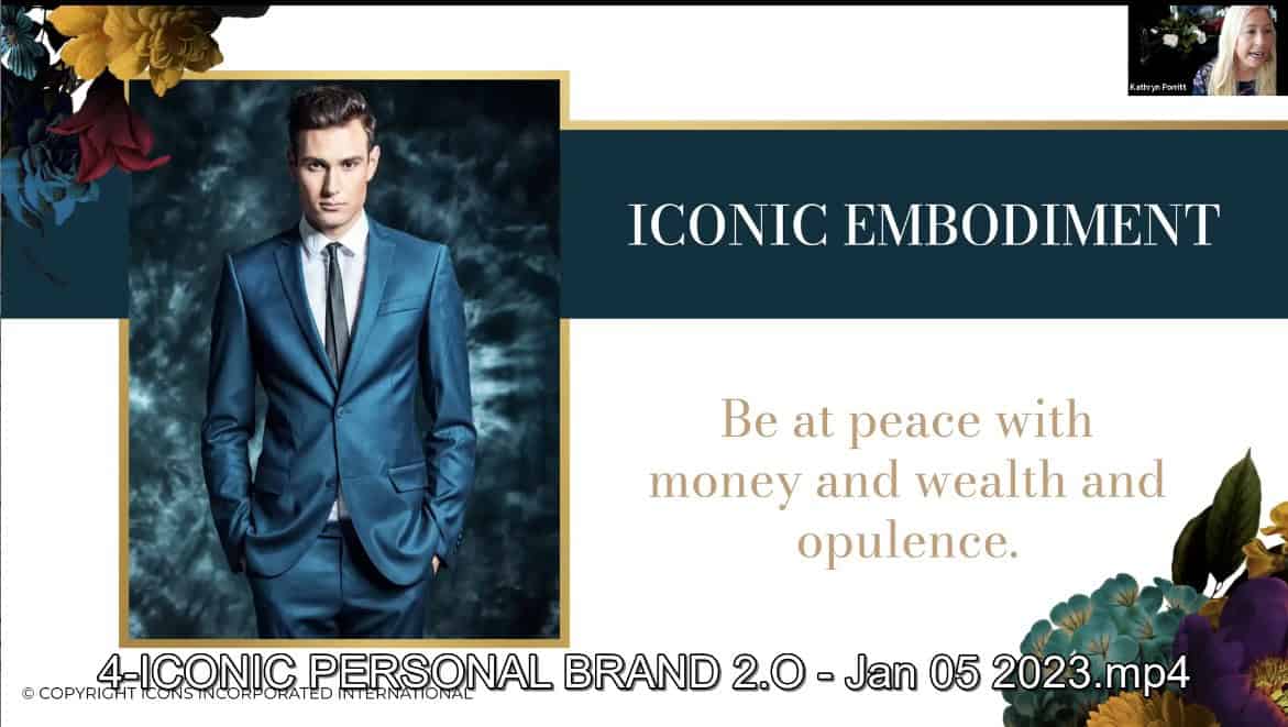 iconic personal brand 2.0 by kathryn porritt