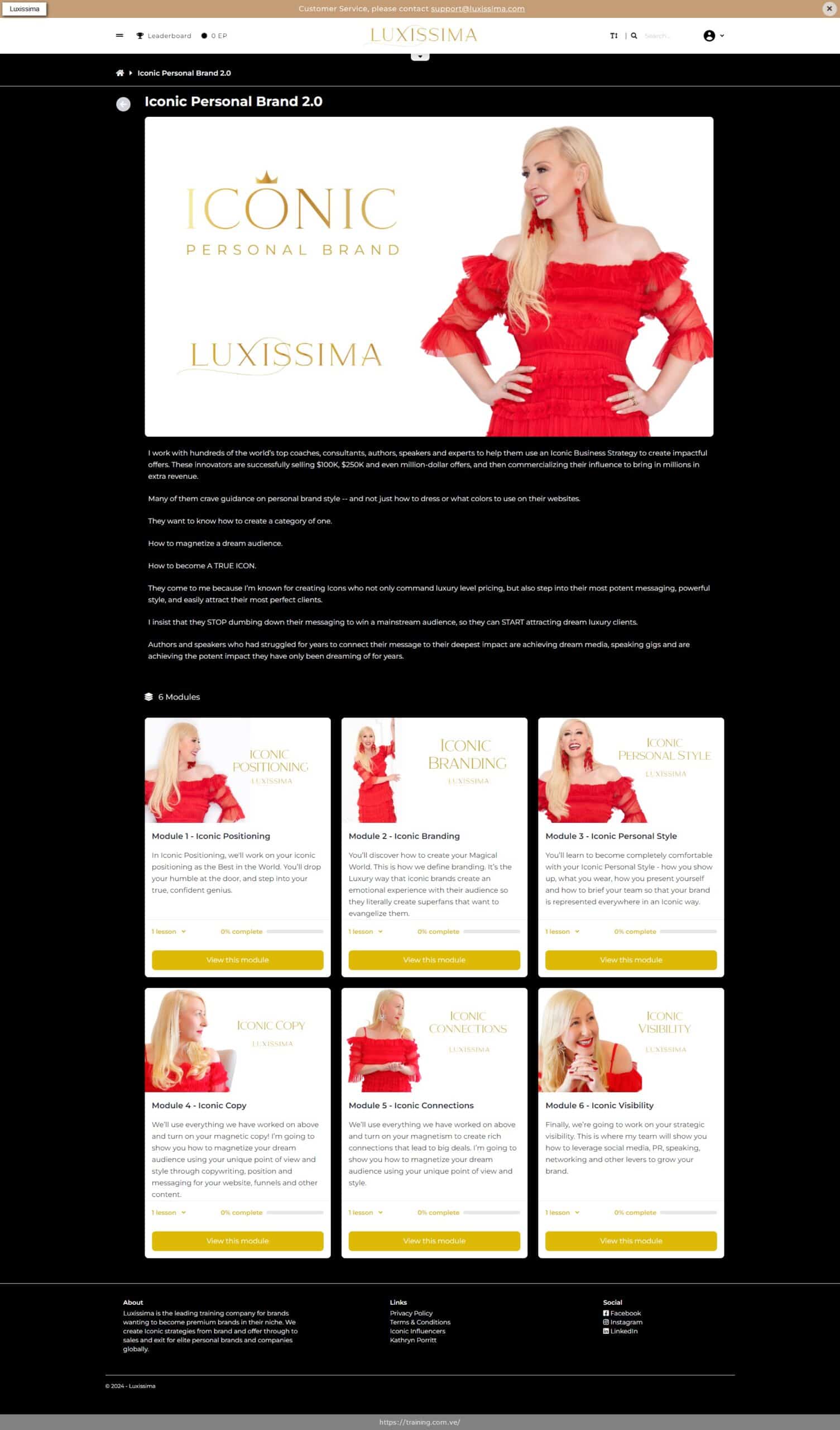 iconic personal brand 2.0 by kathryn porritt