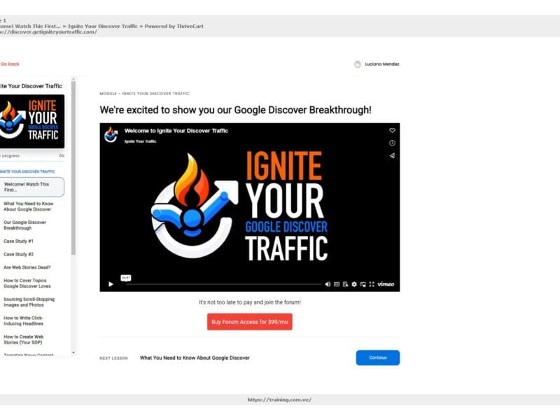 ignite your discover traffic by tony hill jesse cunningham