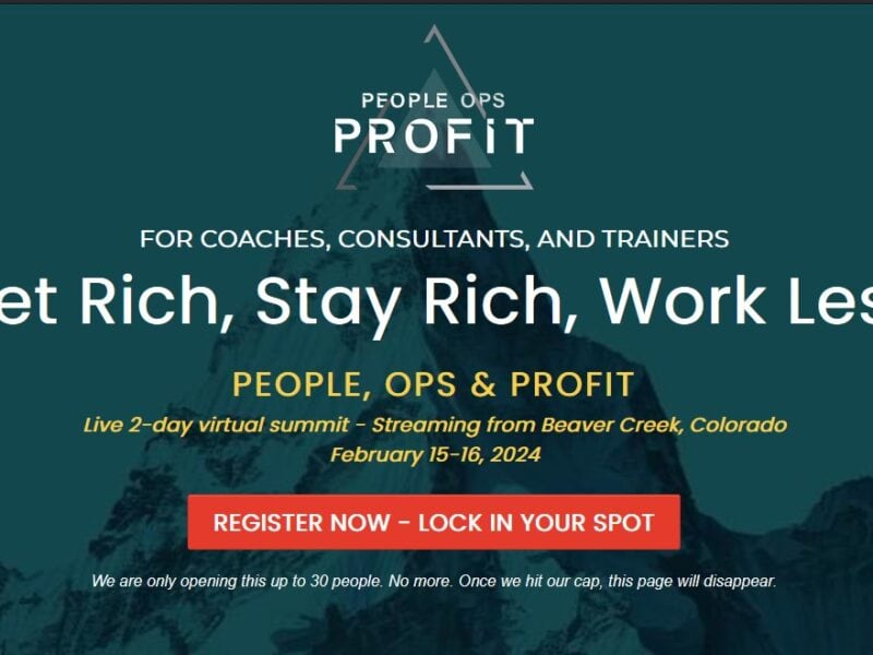 people, ops & profit by taylor welch