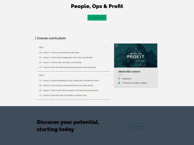 people, ops & profit by taylor welch