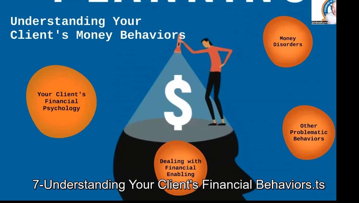 psychology of financial planning specialist by brad klontz
