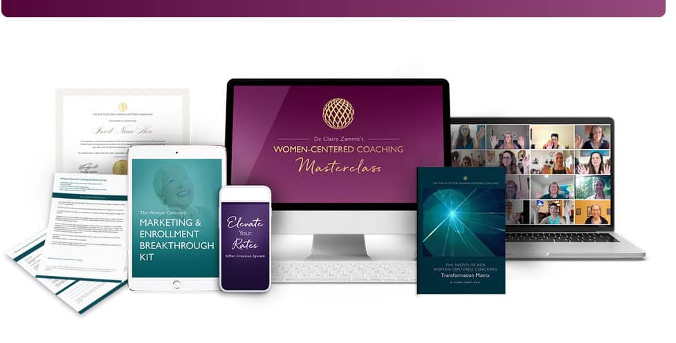 woman centered coaching masterclass by claire zammit