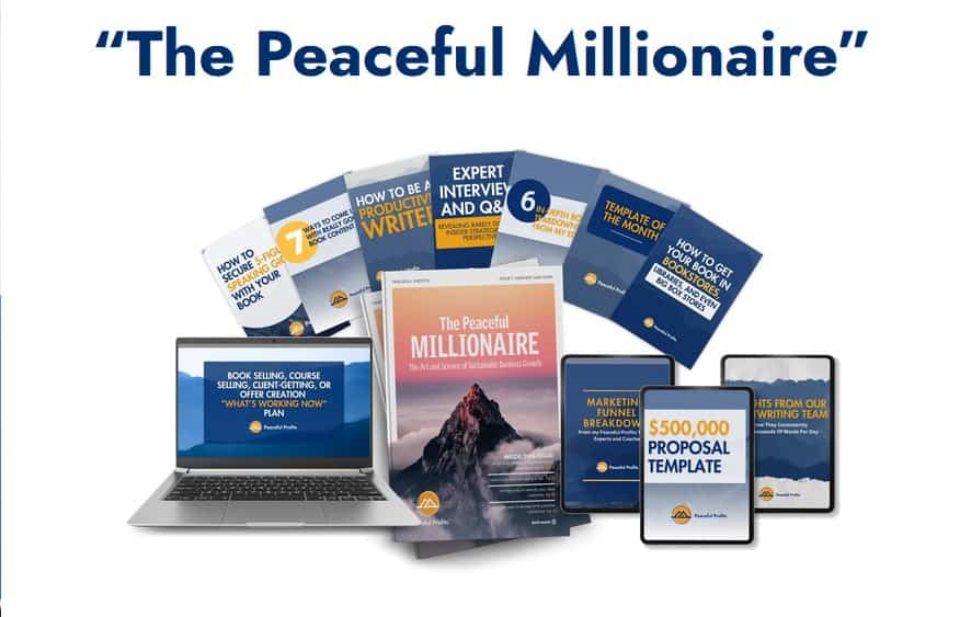 the peaceful millionaire by mike shreeve 7 months included
