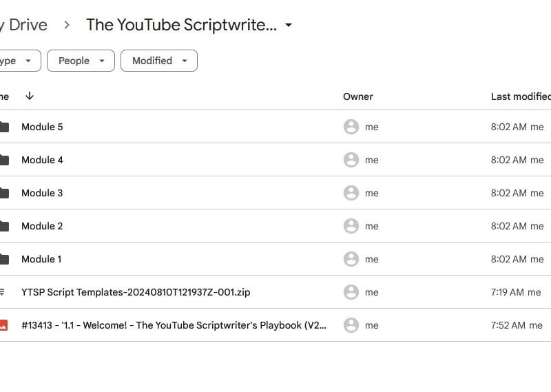 the youtube scriptwriter’s playbook v2 by george blackman
