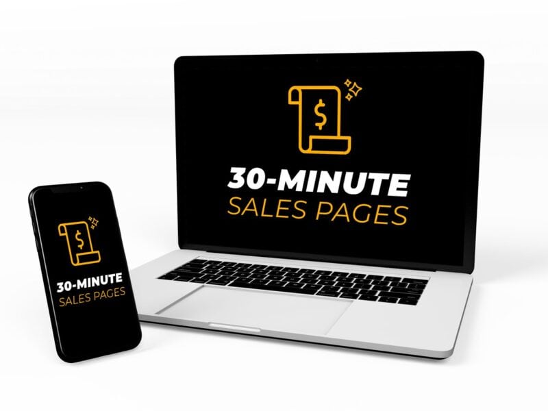 30 minute sales pages by matt giaro