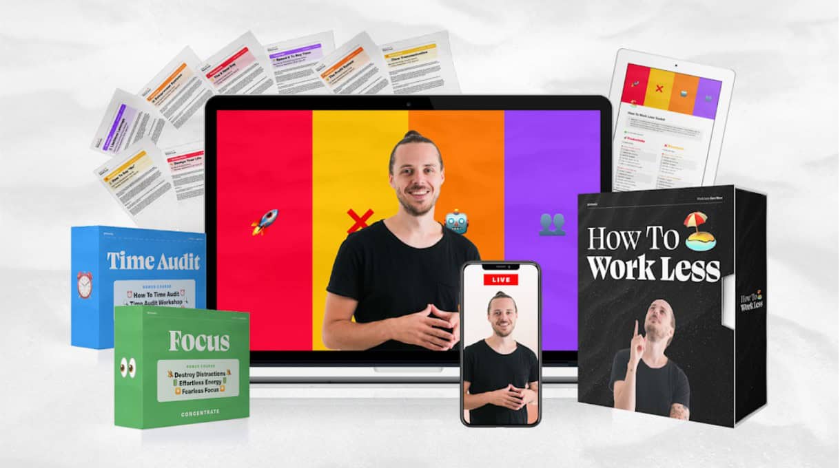 how to work less by rich webster