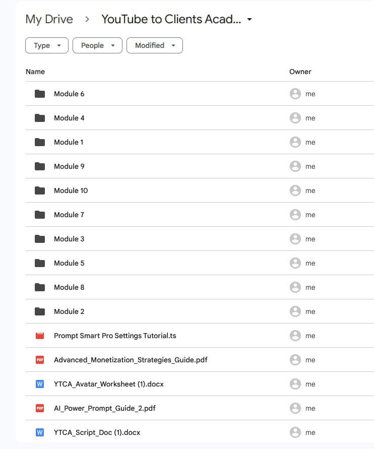 youtube to clients academy by wes mcdowell