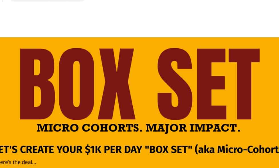 box set by ryan lee