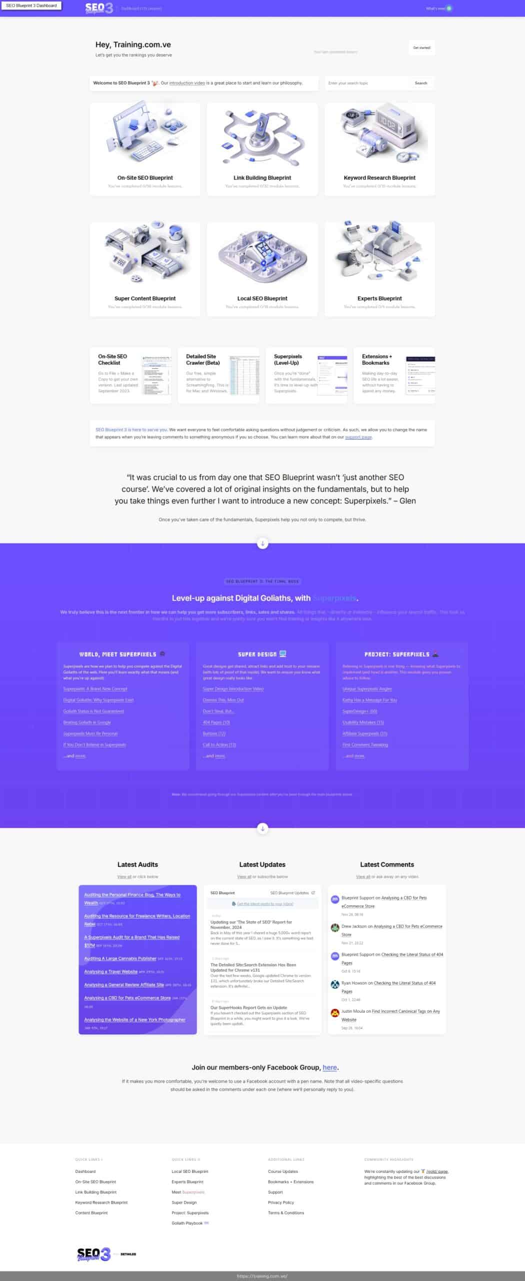 seo blueprint 3 by glen allsopp