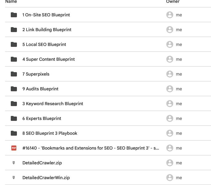 seo blueprint 3 by glen allsopp