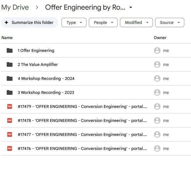 offer engineering by ross o'lochlainn