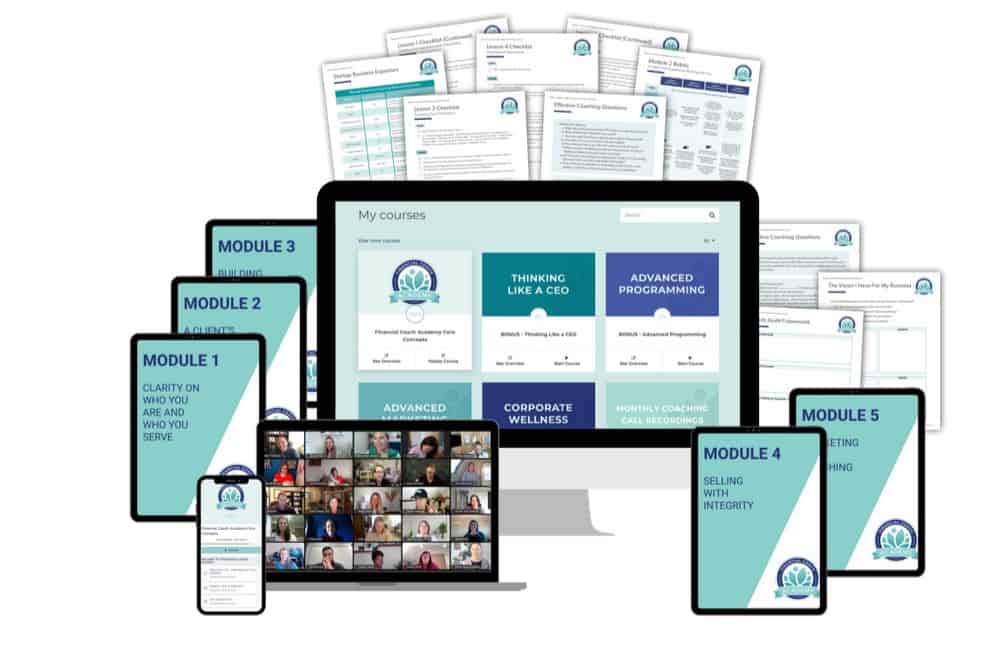 financial coach academy 2025 by kelsa dickey 4 specialty toolkits included