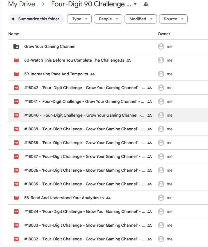 four digit 90 challenge by marcus jones
