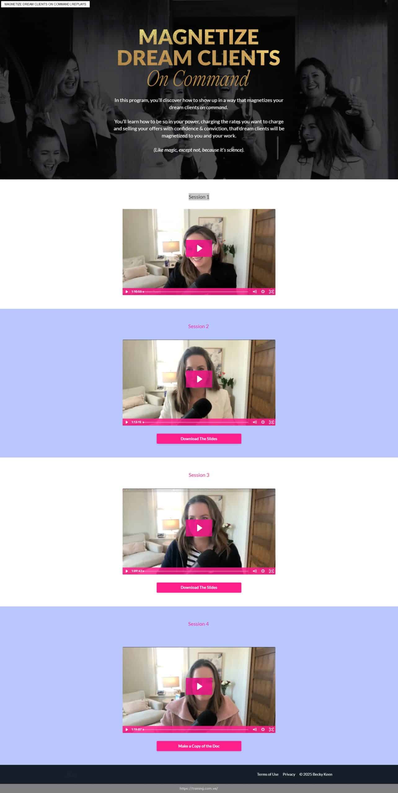 magnetize dream clients on command by becky keen