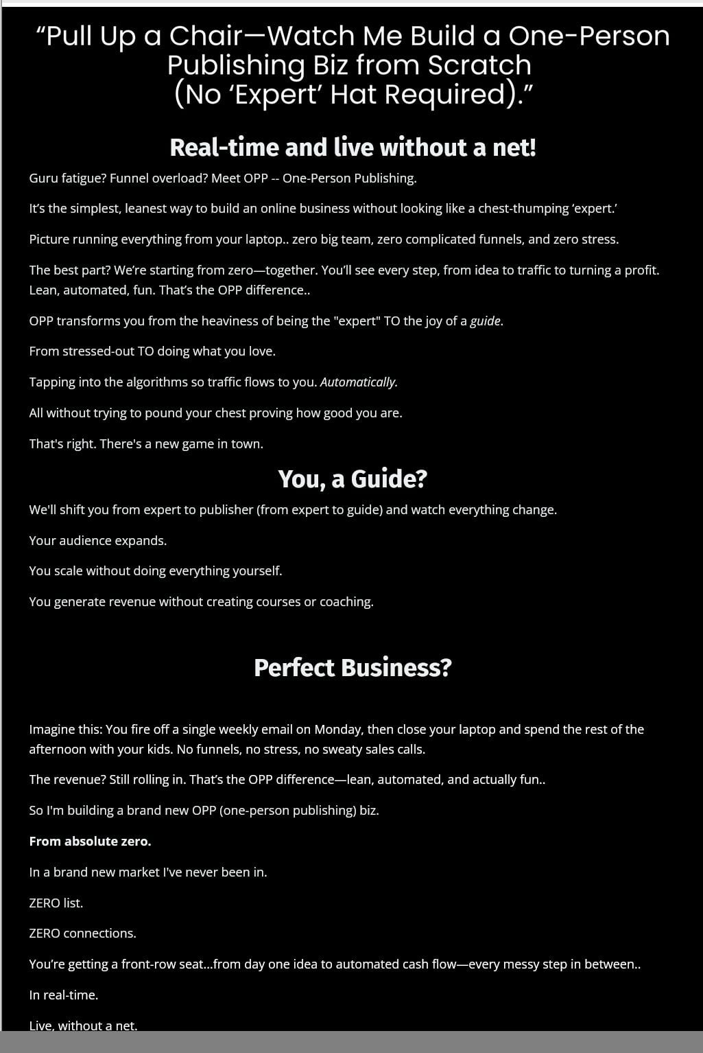 opp one person publisher by ryan lee