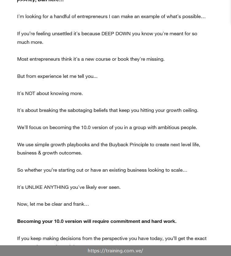 elite business coaching program by dan martell