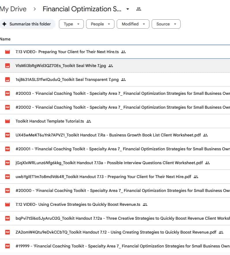 financial optimization strategies for small business owners financial coaching toolkit