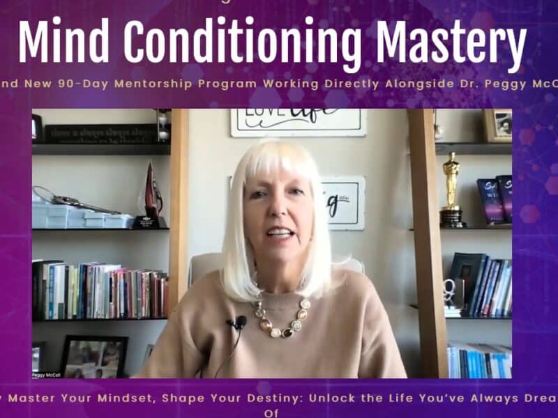 the mind conditioning mastery program 2025 by peggy mccoll