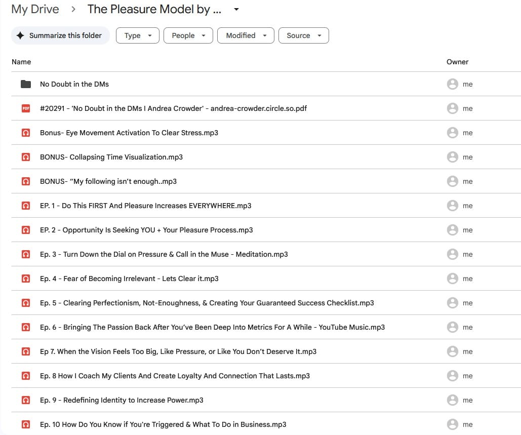 the pleasure model by andrea crowder