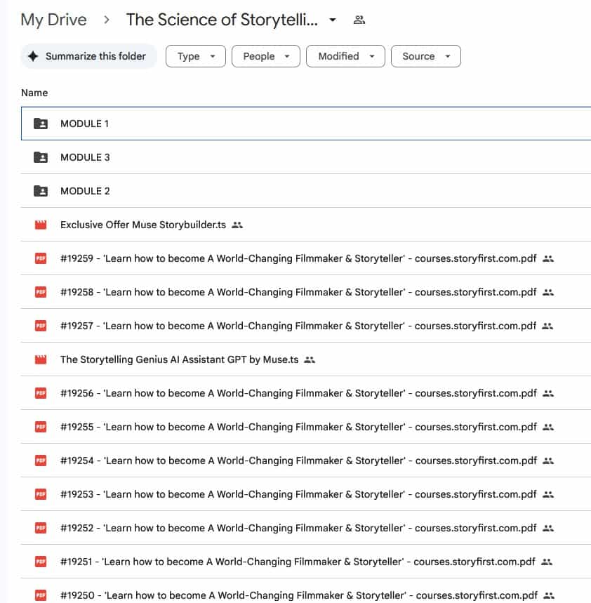 the science of storytelling by muse storyfirst