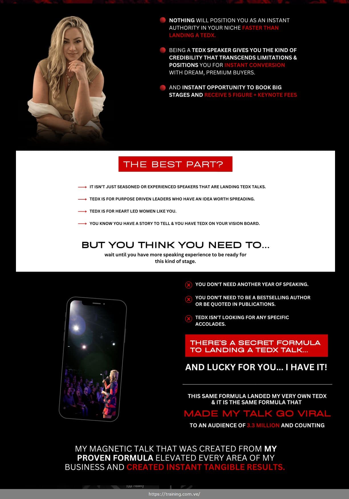 the tedx program by suzanne adams