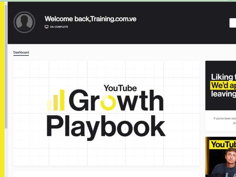 the youtube growth playbook by colin and samir