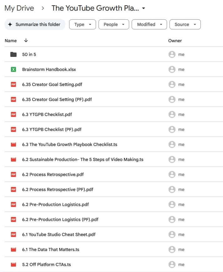 the youtube growth playbook by colin and samir