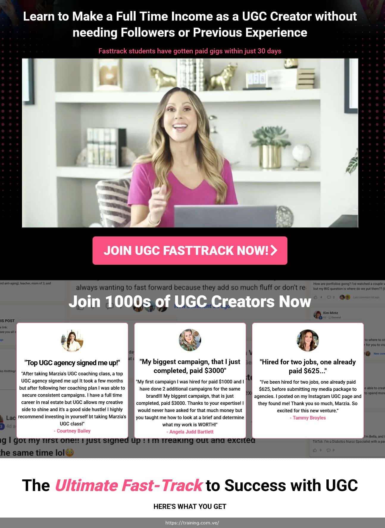 ugc fasttrack by marzia prince