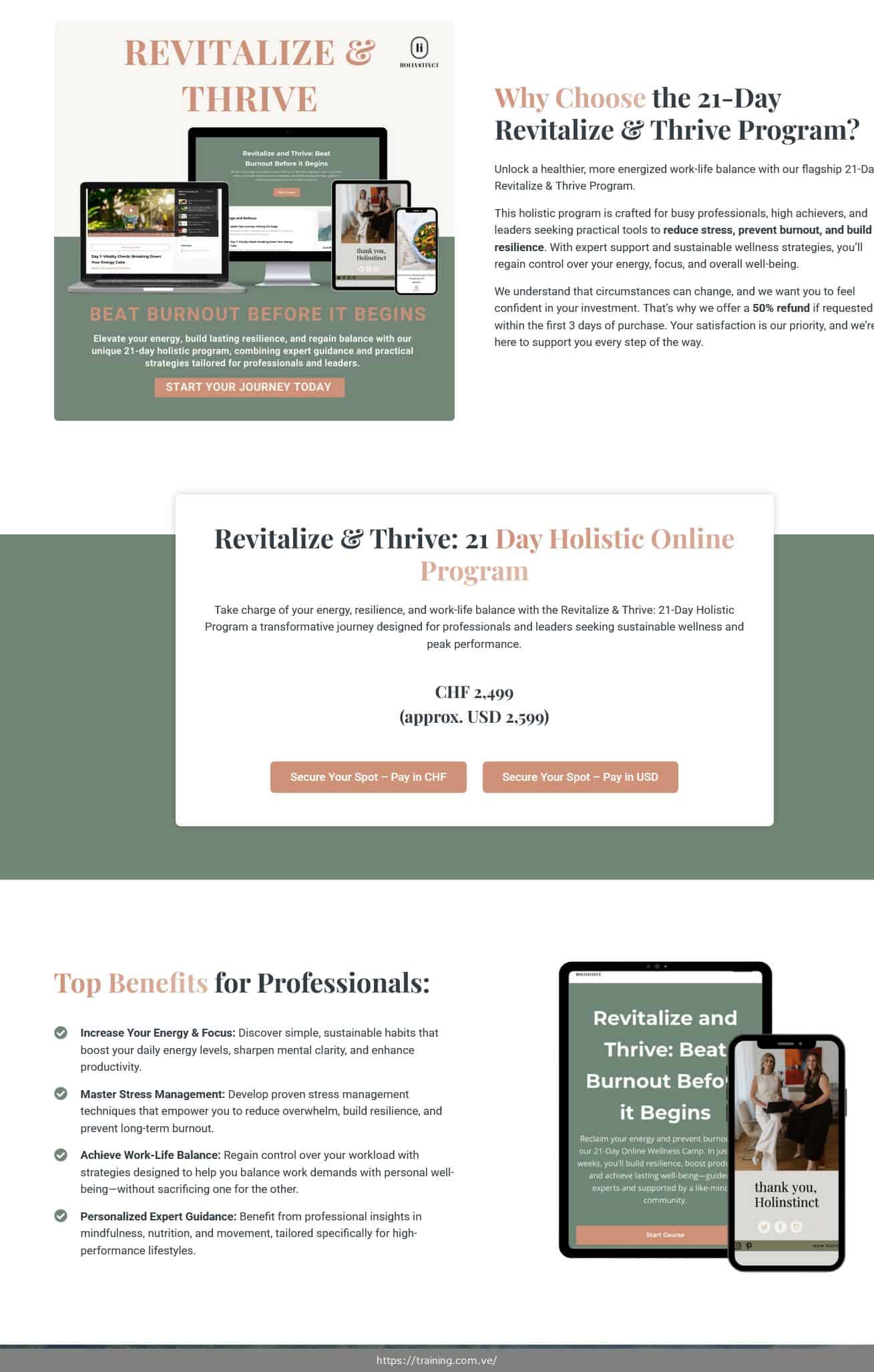 21 day revitalize & thrive program by maria udvardi gocs bernadett treso
