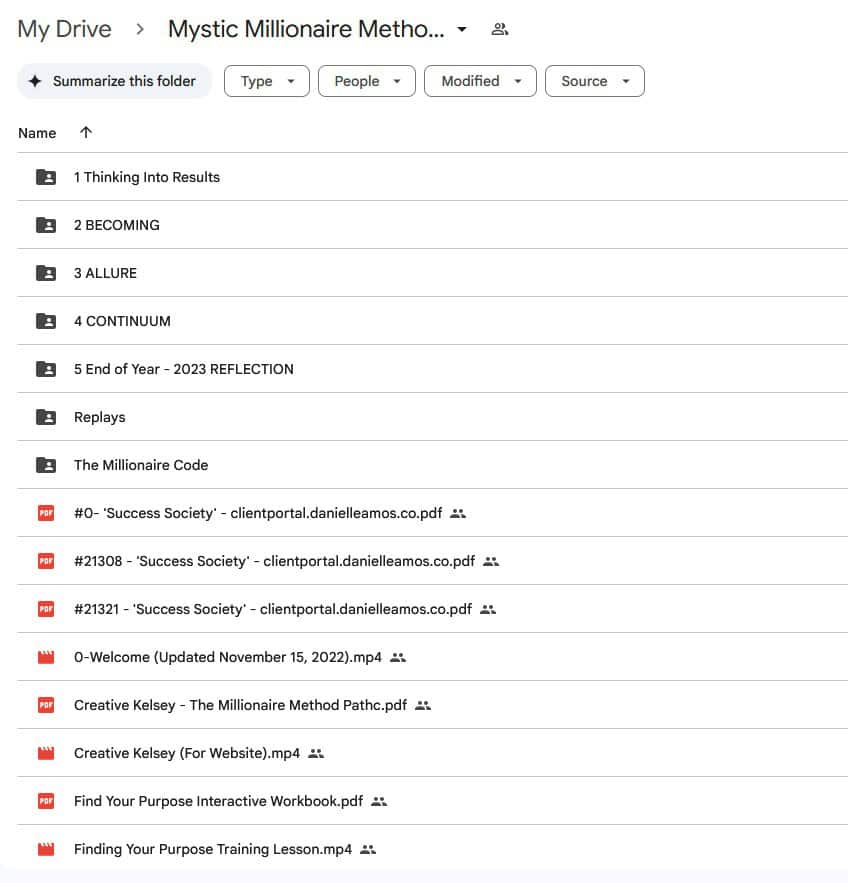 mystic millionaire method by danielle amos