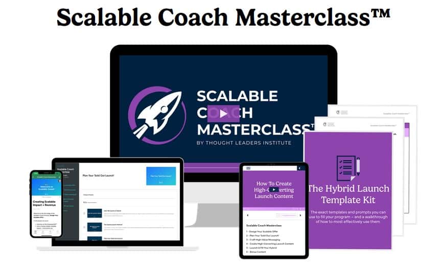 scalable coach masterclass by lucas garvin jim hohl