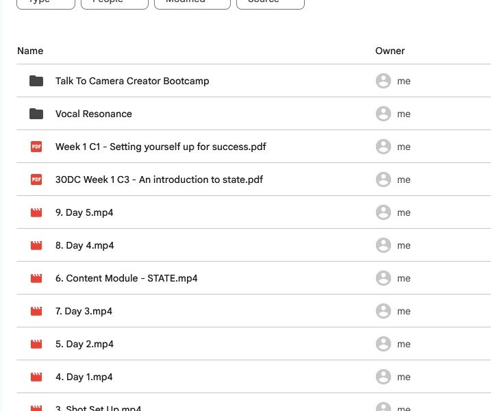 30 day talking to camera challenge by thomas norman