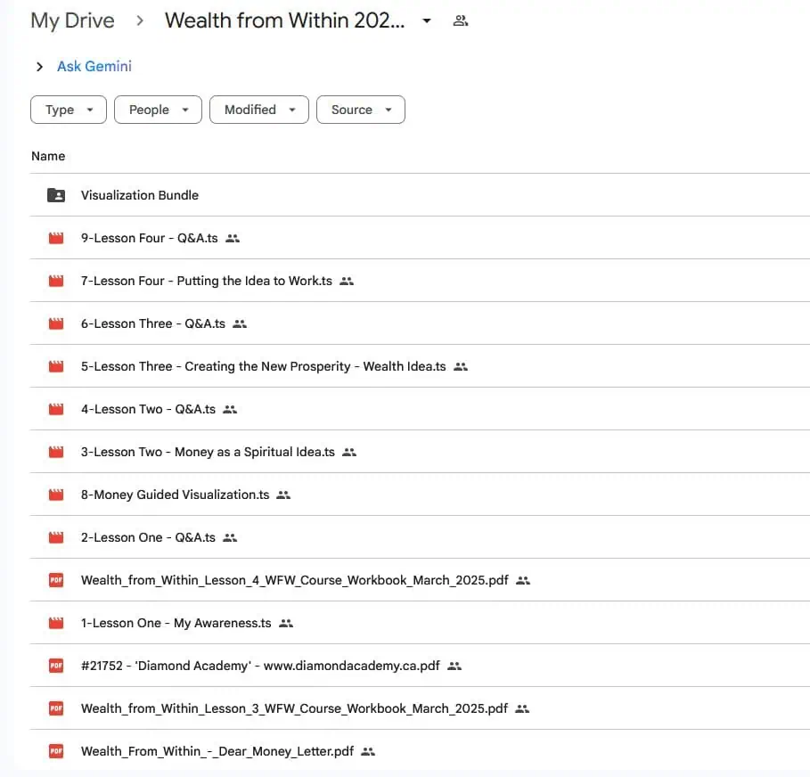 wealth from within 2025 by kathleen cameron