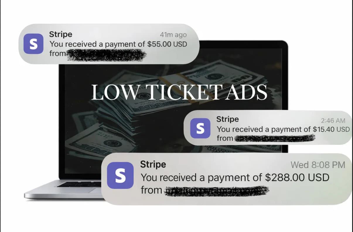 cat howell low ticket ads bundle 2026