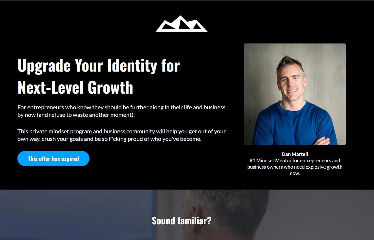 mindset program by martell coaching