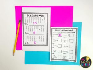 construction classroom transformation worksheets