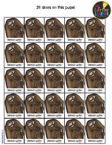 dinosaur classroom transformation fossils