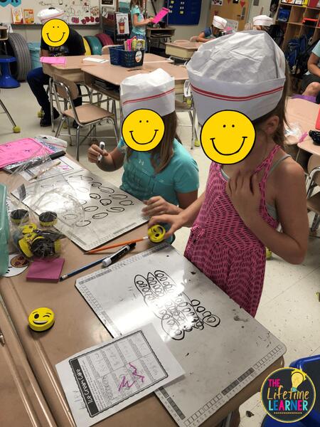 ice cream classroom transformation kids working
