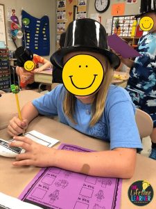 students dressed as magicians working