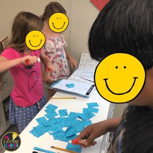 under the sea students at work