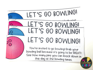 bowling classroom transformation admission tickets