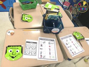 halloween classroom transformation in action