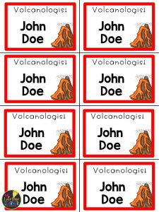 the floor is lava classroom transformation name tags