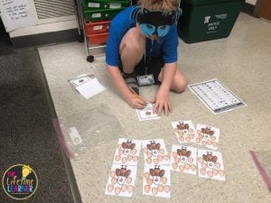 zoo classroom transformation student working