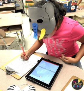 zoo classroom transformation student working
