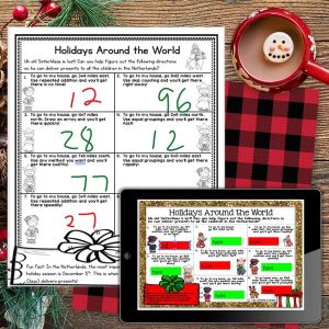 holidays around the world math example