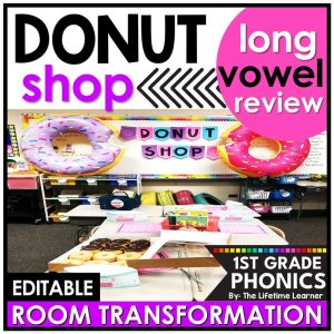 1st Grade Donut Classroom Transformation Vowel Teams